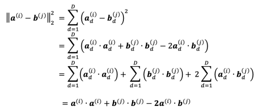 Squared Euclidean Distance