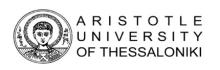 Aristotle University of Thessaloniki logo